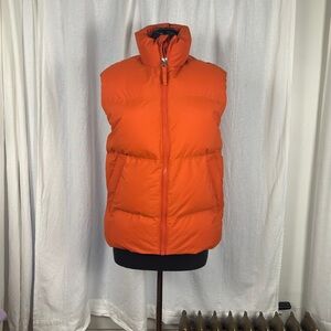 Orange H&M Puffer Vest